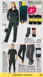 Gazetka promocyjna Netto - Angebote ab Montag - Gazetka - ważna od 22.01 do 22.01.2022 - strona 21 - produkty: Anzug, Arbeitssocken, Bau, baumwolle, Brei, eis, gin, hose, Kinder, leggings, rum, shirt, socken, Strumpfhose, Thermoleggings, Thermoshirt, wolle