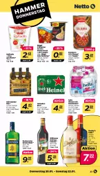 Gazetka promocyjna Netto - Angebote ab Montag - Gazetka - ważna od 22.01 do 22.01.2022 - strona 23 - produkty: Becher, Becherovka, bier, dreistern, eintopf, eis, heineken, hella, hero, kräuter, kräuterlikör, likör, mac, maggi, nudel, raffaello, reis, snack, störtebeker, suppe, terrine, Ti, topf, wasser, wilthener