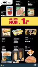 Gazetka promocyjna Netto - Angebote ab Montag - Gazetka - ważna od 22.01 do 22.01.2022 - strona 6 - produkty: aufstrich, bertolli, brot, brotaufstrich, danone, Dany, dany sahne, frischkäse, Käse, käsescheiben, lachs, nuss, pastete, ring, sahne, sandwich, schinken, stockmeyer, vita, Vitamin B, wurst