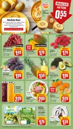 Gazetka promocyjna Rewe - Prospekte - Gazetka - ważna od 07.09 do 07.09.2024 - strona 6 - produkty: ananas, avocado, beere, beeren, bonduelle, Elan, elle, früchte, Garten, himbeer, himbeere, himbeeren, kiwi, kokos, kokosnuss, kopfsalat, mandarine, mandarinen, mango, nuss, rezept, rezepte, saft, salat, Schal, Schale, smoothie, tafeltrauben, Ti, tisch, trauben, true fruits, zespri