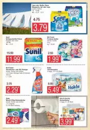 Gazetka promocyjna Edeka - Prospekte - Gazetka - ważna od 24.02 do 24.02.2024 - strona 25 - produkty: Bref, bref power, Cap, gin, hakle, küche, Küchen, küchentücher, megaperls, papier, reiniger, spee, sunil, Ti, toilettenpapier, tücher, vollwaschmittel, waschmittel, wc frisch, wc-reiniger, zewa