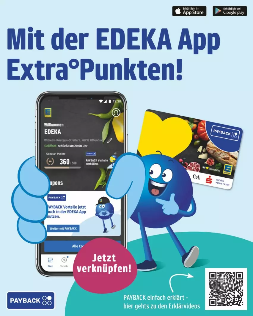 Aktueller Prospekt Edeka - Prospekte - von 10.02 bis 15.02.2025 - strona 4 - produkty: deka, google play, nuss, payback