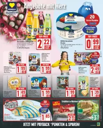 Gazetka promocyjna Edeka - Prospekte - Gazetka - ważna od 15.02 do 15.02.2025 - strona 13 - produkty: aus dem kühlregal, Becher, cola, deka, direktsaft, flasche, kühlregal, Muffin, muffins, regal, ricotta, saft