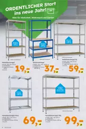 Gazetka promocyjna  - Gazetka - ważna od 03.01 do 03.01.2026 - strona 2 - produkty: Bau, Eckregal, eis, Garten, Holz, regal, steckregal