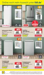 Gazetka promocyjna Lidl - Wochen-Highlights im Onlineshop - Gazetka - ważna od 05.06 do 05.06.2022 - strona 2 - produkty: akku, angebot, angebote, eis, elle, gefrierfach, gefrierschrank, küche, kühlschrank, kühlschrank mit, ndk, reis, rel, Schal, Schale, Schrank, telefon, Ti, tisch, uhr