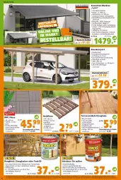 Gazetka promocyjna  - Prospekt für Globus Baumarkt  Achern - Gazetka - ważna od 14.05 do 14.05.2022 - strona 10 - produkty: auer, Bank, Bau, braun, Brei, Carport, eis, Elektro, ente, Holz, holzlasur, LG, Mode, ndk, reis, Ria, Ti, uv-schutz, wasser, Yo, ZTE