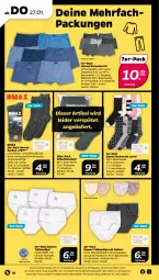 Gazetka promocyjna Netto - Angebote ab Montag - Gazetka - ważna od 29.01 do 29.01.2022 - strona 18 - produkty: Arbeitssocken, auer, Bau, baumwolle, eis, Elan, HP, leine, retroshorts, Ria, shorts, slip, slips, socken, Taillenslip, Ti, wolle, ZTE