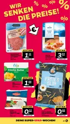 Gazetka promocyjna Netto - Angebote ab Montag - Gazetka - ważna od 29.01 do 29.01.2022 - strona 23 - produkty: butter, Graved Lachs, irische butter, lachs, mozzarella, pommes, Pommes Frites, Rauch, rel, salami, Ti, wurst