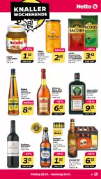 Gazetka promocyjna Netto - Angebote ab Montag - Gazetka - ważna od 29.01 do 29.01.2022 - strona 27 - produkty: eis, früchte, Germ, jacobs, Jacobs Meisterröstung, jägermeister, kräuter, kräuterlikör, likör, Meister, meisterröstung, Metaxa, nutella, pils, pilsener, Ti, wein, weinbrand, wilthener