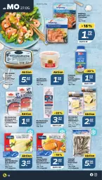 Gazetka promocyjna Netto - Woche 22 - Gazetka - ważna od 01.06 do 01.06.2024 - strona 12 - produkty: backfisch, Edelsalami, femeg, filet, fisch, fische, garnelen, hering, Käse, landschinken, natur, quark, ring, Rostocker, sahne, salami, sanddorn, schinken, scholl, Ti