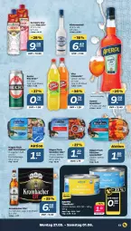 Gazetka promocyjna Netto - Woche 22 - Gazetka - ważna od 01.06 do 01.06.2024 - strona 13 - produkty: aperol, becks, Dorsch, eis, fisch, fische, gin, gordon, Gordon’s, krombache, krombacher, krombacher pils, limo, limonade, pils, reis, saft, Spezi, thunfisch, Ti, vita, Waage