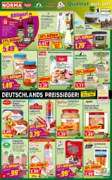 Gazetka promocyjna Norma - Norma - Gazetka - ważna od 20.11 do 20.11.2023 - strona 8 - produkty: apfel, auer, aufschnitt, backmischung, beere, Berger, braten, butter, ecco, eimer, eis, filet, flasche, frucht, fruchtsecco, gin, grana, granatapfel, gurke, gurken, himbeer, himbeere, jagdwurst, johannisbeere, Käse, kirsch, kirsche, kokos, Königsberger Klopse, krakauer, kräuter, kräuterlikör, Kreide, krone, Kugel, kühlregal, lachs, Lätzche, leberkäs, leberkäse, LG, likör, lorenz, lyoner, mango, meerrettich, natur, paprika, pfirsich, Rana, regal, reis, reiss, Rettich, Ria, Rotwurst, sahne, salz, schnitten, senf, Senfsoße, Soße, Ti, tomate, tomaten, vanille, weck, wurst, Yo