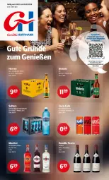 Gazetka promocyjna Getraenke Hoffmann - Prospekte - Gazetka - ważna od 09.03 do 09.03.2024 - strona 1 - produkty: angebot, angebote, bier, coca-cola, cola, decke, diebels, martini, natur, rel, Selters, Sprudel, Ti