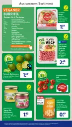 Gazetka promocyjna AldiSud - NÄCHSTE WOCHE - Gazetka - ważna od 30.07 do 30.07.2022 - strona 21 - produkty: aldi, alle artikel ohne dekoration, asti, avocado, avocados, bio, cevapcici, creme, curry, dekoration, eis, erbsen, feldsalat, fleisch, gin, hackfleisch, kichererbsen, korn, limette, limetten, Mett, metten, paprika, reis, rezept, rispentomaten, salat, Schal, Schale, Ti, tomate, tomaten, veggie, wrap, wraps, ZTE, zwiebel, zwiebeln