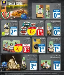 Gazetka promocyjna Edeka - Prospekte - Gazetka - ważna od 17.05 do 17.05.2025 - strona 12 - produkty: antipasti, asti, Becher, beutel, ciabatta, di oliva, eier, eis, geback, gin, gorgonzola, grissini, Hefe, Käse, kirsch, mozzarella, olive, oliven, olivenöl, paprika, parmigiano, pasta, reis, rel, rind, risotto, sesam, Ti, tomate, tomaten, tuc