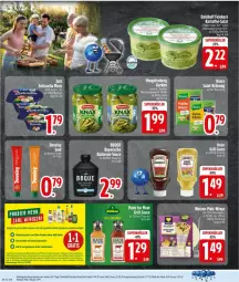 Gazetka promocyjna Edeka - Prospekte - Gazetka - ważna od 17.05 do 17.05.2025 - strona 18 - produkty: bett, bier, eis, feinkost, flasche, grill, gurke, gurken, heinz, hengstenberg, Hengstenberg Gurken, kartoffel, kräuter, mais, reis, rel, salat, sauce, tee, Tegernseer, wrap, wraps, zott, zottarella, zottarella minis, ZTE