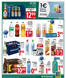 Gazetka promocyjna Edeka - Prospekte - Gazetka - ważna od 17.05 do 17.05.2025 - strona 23 - produkty: amecke, bio, coca-cola, cola, drink, fanta, flasche, frucht, fruchtsaft, ice tea, karamalz, lebensmittel, malz, Mezzo Mix, orange, orangen, orangensaft, rama, saft, sirup, Soda, sodastream, sprite, tee, Ti, vita, volvic