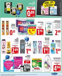 Gazetka promocyjna Edeka - Prospekte - Gazetka - ważna od 17.05 do 17.05.2025 - strona 25 - produkty: ariel, ariel waschmittel, auer, beef, beutel, carefree, creme, deka, dove, duschgel, eis, flasche, Fleckenentferner, gliss, heitmann, hundesnack, K2, kraft, küche, Küchen, küchentücher, Kuschelweich, Odol, Pants, Pods, reis, shampoo, shampoo oder spülung, slip, slipeinlagen, snack, spülung, Ti, tücher, vita, vitakraft, waschmittel, weichspüler, zahncreme