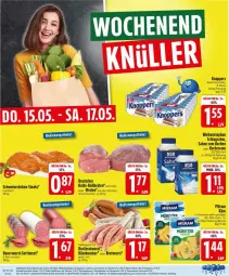 Gazetka promocyjna Edeka - Prospekte - Gazetka - ważna od 17.05 do 17.05.2025 - strona 26 - produkty: auer, beutel, braten, bratwurst, Käse, knacker, knoppers, Kocher, milram, nuss, rollbraten, rostbratwurst, sahne, schlagrahm, schnitten, schwein, schweine, schweinerücken, steak, steaks, Ti, weihenstephan, wein, weine, wurst, ZTE