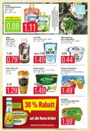 Gazetka promocyjna Edeka - Prospekte - Gazetka - ważna od 29.06 do 29.06.2024 - strona 14 - produkty: activia, almette, arla, arla skyr, Becher, butter, caffe, danone, danone activia, danone fruchtzwerge, deka, eis, emmi, fisch, frischkäse, frischkäsezubereitung, frucht, fruchtzwerge, Grießpudding, irische butter, Käse, kerrygold, latte, Mett, milch, milchreis, Müller, müllermilch, nuss, pudding, reis, Skyr, Ti, ZTE