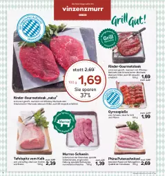 Gazetka promocyjna Aez - Prospekte - Gazetka - ważna od 06.05 do 06.05.2023 - strona 4 - produkty: braten, butter, eis, elle, fleisch, für grill und pfanne, grill, grill und pfanne, gyros, ideal für grill, ideal für grill und pfanne, ideal zum grillen, kräuter, kräuterbutter, marinade, natur, oder kräuter, pfanne, pute, putenschnitzel, reis, rind, rinder, saft, Schal, Schale, schnitzel, schwein, schweine, Spezi, steak, tafelspitz, Ti, und pfanne, wein, weine, whiskey, ZTE