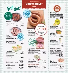 Gazetka promocyjna Aez - Prospekte - Gazetka - ważna od 06.05 do 06.05.2023 - strona 5 - produkty: akku, auer, Blüte, bratwurst, burger, chili, eis, emmentaler, fenchel, für grill und pfanne, gewürz, gin, goldsteig, grill, grill und pfanne, Grillkäse, grobe bratwurst, gutsleberwurst, halbfester schnittkäse, hartkäse, hofgut, ilag, Käse, kräuter, kühlakku, kühltasche, leberwurst, leerdammer, LG, mac, mais, marinade, milch, nuss, oder kräuter, paprika, pfanne, regensburger, reis, salami, salat, salsiccia, schinken, schnittkäse, schwein, schweine, steak, Tasche, Ti, und pfanne, wein, weine, wurst, ZTE, zucker, zuckermais, zwiebel, zwiebeln