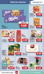 Gazetka promocyjna Combi - Prospekte - Gazetka - ważna od 05.02 do 05.02.2022 - strona 17 - produkty: Becher, beutel, chips, chipsfrisch, daim, Funny Frisch, gin, hafer, Kinder, kinder bueno, lebensmittel, merci, milka, milka schokolade, pralinen, regal, schoko, schokolade, snack, Spezi, storck, Ti