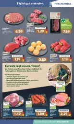 Gazetka promocyjna Combi - Prospekte - Gazetka - ważna od 05.02 do 05.02.2022 - strona 5 - produkty: angebot, angebote, aufschnitt, Bau, bio, braten, eis, feta, fleisch, grill, gulasch, Käse, kasseler, Knödel, mac, natur, oder rindergulasch, Ria, rind, rinder, rindergulasch, Rinderroulade, rum, rumpsteak, rwe, Schal, Schale, schwein, schweine, schweinefleisch, steak, Ti, wein, weine, wurst