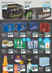 Gazetka promocyjna E Center - Angebote der Woche - Gazetka - ważna od 30.07 do 30.07.2022 - strona 9 - produkty: alkohol, Alwa, Berger, bier, corona, corona extra, eis, elle, ente, flasche, getränk, getränke, gin, mineralwasser, Mineralwasser Still, pils, pilsner, radeberger, radeberger pilsner, rheinfels quelle, tee, Ti, valensina, wasser, WICK
