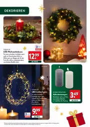 Gazetka promocyjna Aldi Nord - Deko und Geschenke - Gazetka - ważna od 27.12 do 27.12.2023 - strona 14 - produkty: auer, batterie, dell, elle, gin, Kranz, led-licht, Mode, Ti, timer, tisch, Weihnachtskranz, ZTE