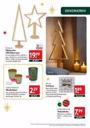 Gazetka promocyjna Aldi Nord - Deko und Geschenke - Gazetka - ważna od 27.12 do 27.12.2023 - strona 9 - produkty: bambus, batterie, beutel, dekoration, dell, elle, gin, Gläser, Mode, spiegel, tee, Teelicht, teelichte, teelichthalter, Ti, timer, vanille, windlicht, ZTE