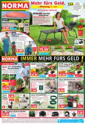 Gazetka promocyjna Norma - Norma - Gazetka - ważna od 18.07 do 18.07.2022 - strona 1 - produkty: adapter, akku, apfel, Bad, badetuch, Bebe, beere, blume, blumen, Brei, brombeere, Draht, eis, Elektro, elle, Garten, Gartenschere, gin, Holz, kissen, kraft, ladegerät, leine, LG, Liege, messer, ndk, pflanze, pflanzen, rasen, rasenmäher, rasentrimmer, Rauch, reis, riegel, ring, rückenlehne, rwe, Säbelsäge, säge, Schere, schuhe, sonnenliege, steckdose, Strauchschere, Teleskop, Ti, Tiere, tisch, trommel, tuc, wasser, WICK