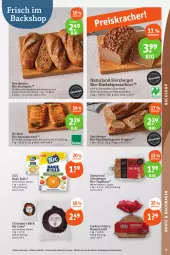 Gazetka promocyjna Tegut - Angebote der Woche - Gazetka - ważna od 02.09 do 02.09.2023 - strona 11 - produkty: angebot, angebote, auer, backwaren, baguette, Bau, Bauer, Berger, bio, Bio-Butter, bioland, brot, butter, dekoration, Dinkelvollkornmehl, geback, Hefe, herzberger, Käse, korn, Kornspitz, lieken, mac, mehl, natur, naturland, Plunder, Spezi, spinat, Strudel, Ti, tisch, toast, Toastbrot, tuc, Tüte, urkorn