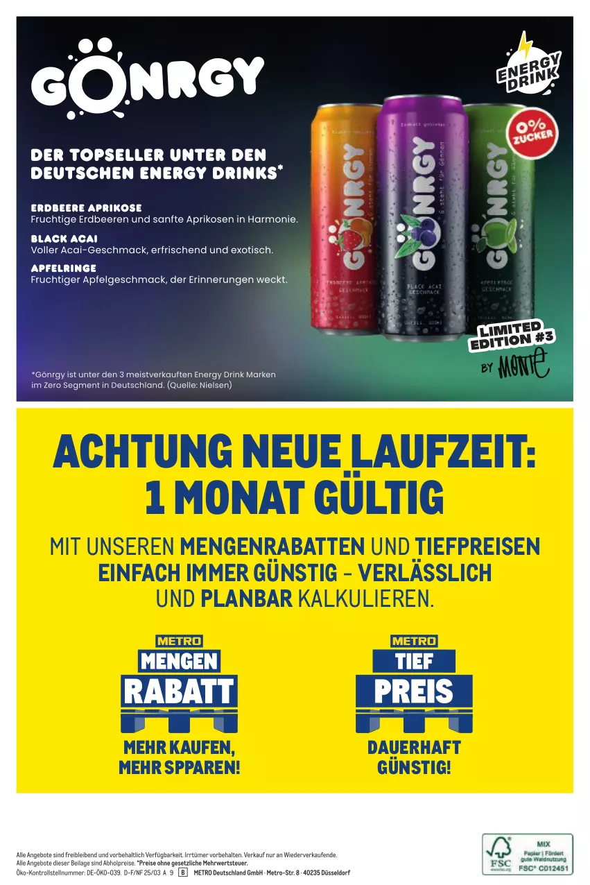 Aktueller Prospekt Metro - Monats-Mix - von 01.03 bis 31.03.2025 - strona 20 - produkty: abholpreise, angebot, angebote, auer, eis, ilag, Metro, reis, rwe, Ti, tiefpreis