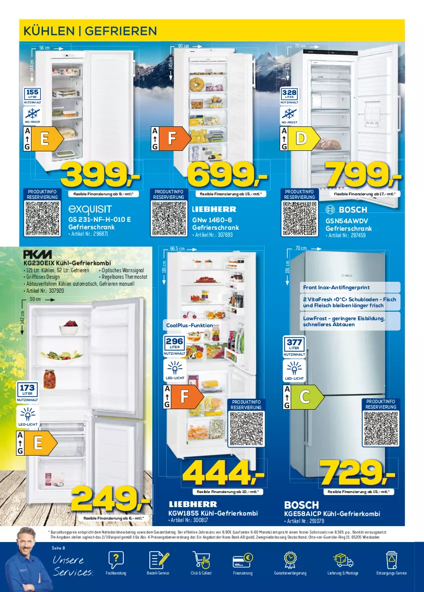 Aktueller Prospekt Berlet - Achtung!  - von 05.03 bis 11.03.2022 - strona 8 - produkty: angebot, auto, Bad, Bank, eis, elle, fisch, fleisch, gefrierschrank, led-licht, reis, ring, Schrank, schubladen, Signal, thermostat, Ti, tisch, vita, vitafresh