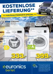 Gazetka promocyjna Berlet - Achtung!  - Gazetka - ważna od 11.03 do 11.03.2022 - strona 1 - produkty: addwash, auto, eis, Elektro, Haushaltsgeräte, LG, reis, rum, Spektrum, Ti, Trockner, wärmepumpentrockner