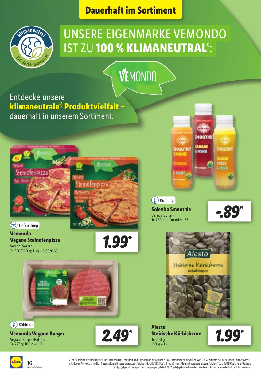 Aktueller Prospekt Lidl - Aktionsprospekt - von 26.07 bis 31.07.2021 - strona 16