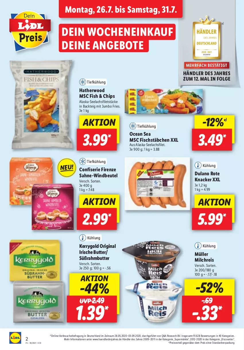 Aktueller Prospekt Lidl - Aktionsprospekt - von 26.07 bis 31.07.2021 - strona 2