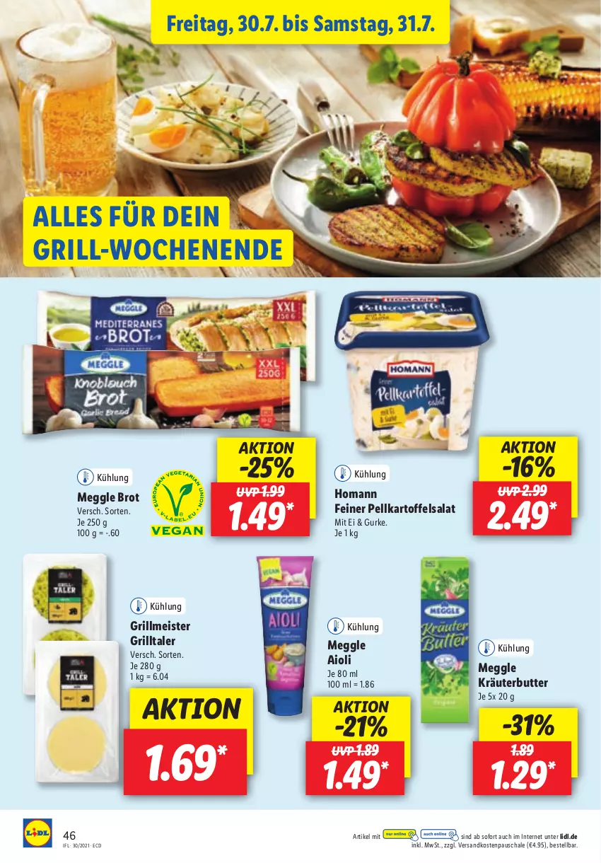 Aktueller Prospekt Lidl - Aktionsprospekt - von 26.07 bis 31.07.2021 - strona 46