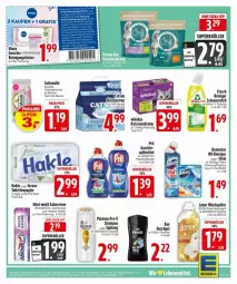 Gazetka promocyjna Edeka - Prospekte - Gazetka - ważna od 04.11 do 04.11.2024 - strona 26 - produkty: beutel, cottonelle, creme, deka, domestos, duschgel, eis, elle, flasche, Frosch, geschirr, hakle, Heu, katzennahrung, lenor, lenor weichspüler, milch, Odol, papier, pril, pro-v, reiniger, Reinigung, reinigungstücher, reis, scheuermilch, spülmittel, Ti, toilettenpapier, toilettentücher, tücher, weichspüler, whiskas, zahncreme