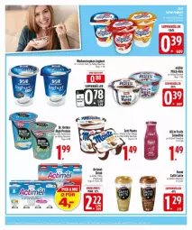 Gazetka promocyjna Edeka - Prospekte - Gazetka - ważna od 04.11 do 04.11.2024 - strona 8 - produkty: actimel, actimel drink, Becher, caffe, drink, eis, emmi, fisch, fische, joghur, joghurt, latte, milch, milchreis, Müller, reis, smoothie, Ti, weihenstephan
