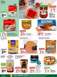 Gazetka promocyjna Globus - Prospekte - Gazetka - ważna od 07.05 do 07.05.2022 - strona 16 - produkty: ACC, angebot, angebote, angebotspreis, auer, bio, brot, brötchen, butter, Cap, cappuccino, chia, cin, dallmayr, dallmayr capsa, eis, eiswaffeln, elle, espresso, honig, kaffee, kaffee-pads, kondensmilch, konfitüre, konfitüre extra, latte, latte macchiato, mac, macchiato, milch, natur, natura, Nescafé, nespresso, nestlé, Ofen, porridge, reis, Reiswaffeln, rosen, salz, schnitten, Schwartau, steinofen, Ti, tiefst-preis, waffeln, zucker