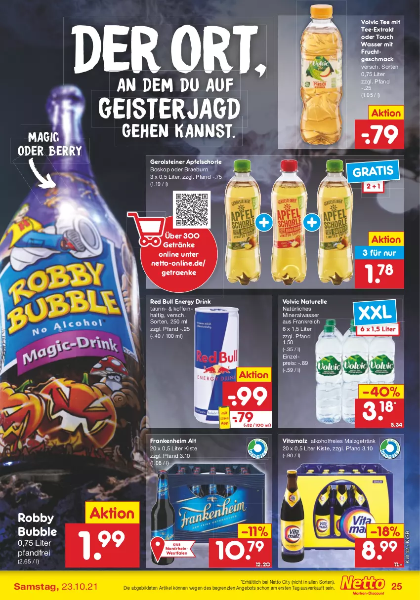 Aktueller Prospekt Netto Marken-Discount - Filial Angebote - von 18.10 bis 23.10.2021 - strona 25