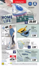 Gazetka promocyjna Lidl - Aktionsprospekt - Gazetka - ważna od 29.04 do 29.04.2023 - strona 26 - produkty: angebot, aqua, AquaPur, bodenwischer, bürste, bürsten, dampfreiniger, dell, eimer, eis, elle, HP, Lampe, latte, Mode, ndk, reiniger, Reinigung, reis, Ria, Schal, Schale, silvercrest, Teleskop, teleskopstiel, Ti, wasser, wassertank, ZTE