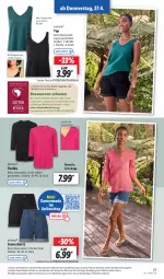 Gazetka promocyjna Lidl - Aktionsprospekt - Gazetka - ważna od 29.04 do 29.04.2023 - strona 37 - produkty: Bau, baumwolle, eis, esmara, gin, jeans, kleid, leggings, lochstickerei, Mode, radler, reine baumwolle, reis, ring, schnitten, shorts, Ti, tunika, weck, wolle, ZTE