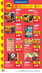 Gazetka promocyjna Lidl - Aktionsprospekt - Gazetka - ważna od 29.04 do 29.04.2023 - strona 44 - produkty: Alaska-Seelachs, Alaska-Seelachsfilet, Bon Gelati, chicken wings, dovgan, eis, filet, fisch, fischstäbchen, lachs, lachsfilet, mandel, ndk, nuggets, obst, preisvorteil, reis, Schal, Schale, schnitzel, schwein, seelachsfilet, stieleis, taschki, Ti, wein, wiener