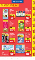 Gazetka promocyjna Lidl - Aktionsprospekt - Gazetka - ważna od 29.04 do 29.04.2023 - strona 47 - produkty: Allzwecktücher, angebot, bohne, bohnen, Bona, caffè crema, classico, Coshida, drink, eis, energy drink, Floralys, frucht, Katzenstreu, kondensmilch, Milbona, milch, orange, orangen, orangensaft, papier, preisvorteil, reis, saft, sahne, schlagsahne, Ti, toilettenpapier, tücher, vita, weck, ZTE