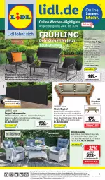 Gazetka promocyjna Lidl - Aktionsprospekt - Gazetka - ważna od 29.04 do 29.04.2023 - strona 55 - produkty: angebot, angebote, arlo, armlehnen, Bank, dell, eis, elle, Garten, gartenbank, gartenmöbel, Holz, kissen, LG, möbel, Mode, monte, ndk, reis, rel, Rückenkissen, rückenlehne, Schal, Schale, Seitenmarkise, sessel, sitzbank, Sofa, telefon, Ti, tisch, uhr