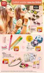 Gazetka promocyjna Rewe - Prospekte - Gazetka - ważna od 21.05 do 21.05.2022 - strona 22 - produkty: ACC, accessoires, aktionspreis, alle artikel ohne dekoration, ball, blume, blumen, Brille, champion, dekoration, dell, eis, elle, Kranz, Mode, reis, Seife, sonnenbrille, Ti