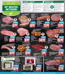 Gazetka promocyjna Hit - Wochenprospekt - Gazetka - ważna od 16.11 do 16.11.2024 - strona 4 - produkty: auer, Bau, Bauer, beef, bio, braten, bratwurst, burger, cevapcici, curry, currywurst, decke, Deckel, eis, ente, filet, filets, fleisch, Fleischspieße, Geflügel, geschnetzeltes, gewürz, grobe bratwurst, gulasch, hackfleisch, hackfleisch gemischt, hamburger, hüftsteak, hüftsteaks, jungbullen, Kalbsleber, kasseler, küche, Küchen, lack, Laufen, Meister, monitor, natur, pfeffer, pute, reis, Ria, rind, rinder, rinderhackfleisch, ring, rostbratwurst, sandwich, schinken, schinkenschnitzel, schnitten, schnitzel, schwein, schweine, schweinefilet, Spezi, Sport, steak, steaks, tafelspitz, Ti, Tiere, tisch, wein, weine, Wild, Wildschwein, wurst, Zelt, ZTE